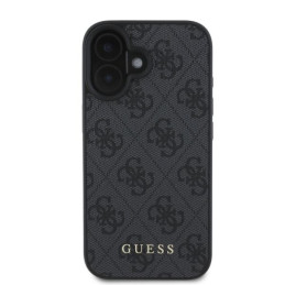 Guess 4G Classic dėklas iPhone 16 - juodas