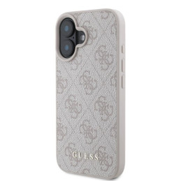 Guess 4G Classic dėklas iPhone 16 - rožinis
