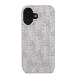 Guess 4G Classic dėklas iPhone 16 - rožinis