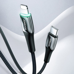 Joyroom S-1224K2 USB-C / Lightning PD laidas 20W 2,4A 1,2m - raudonas