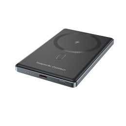 Choetech B738 Super Slim 5000mAh 20W MagSafe / USB-C Powerbank – juodas