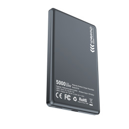 Choetech B738 Super Slim 5000mAh 20W MagSafe / USB-C Powerbank – juodas