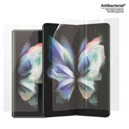 PanzerGlass Classic Fit Ultra-Wide antibakterinis grūdintas stiklas, skirtas Samsung Galaxy Z Fold4