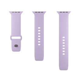 Puro Icon silikoninis dirželis Apple Watch 42 / 44 / 45 / 49 mm - levandų spalvos (2 vnt.)