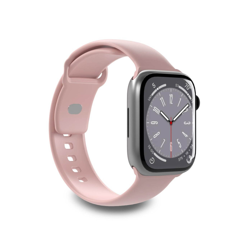 Puro Icon silikoninis dirželis Apple Watch 38 / 40 / 41 mm - rožinis (2 vnt.)