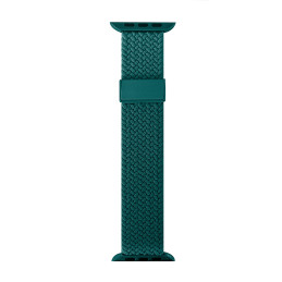 „Puro Loop“ nailoninis dirželis, skirtas „Apple Watch“ 42 / 44 / 45 / 49 mm – tamsiai žalias