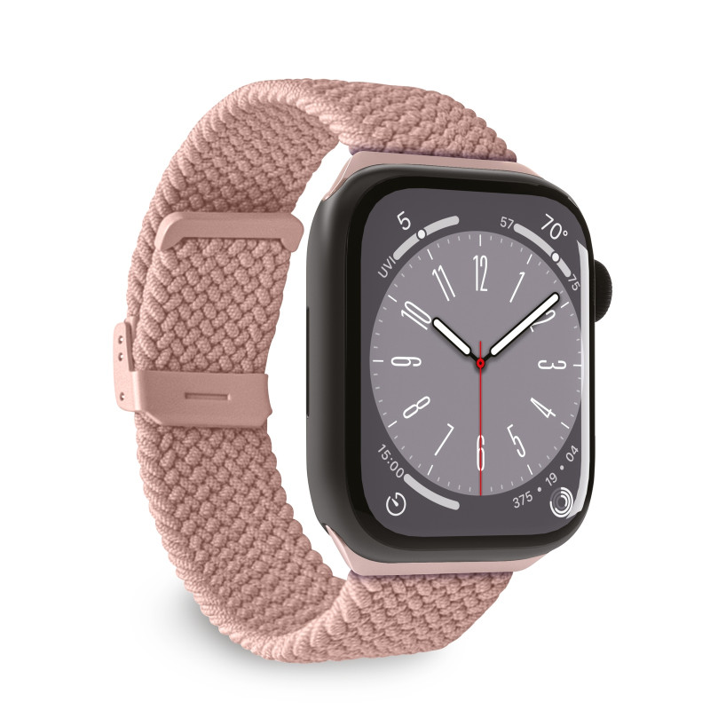 Puro Loop nailoninis dirželis Apple Watch 38 / 40 / 41 mm - rožinis