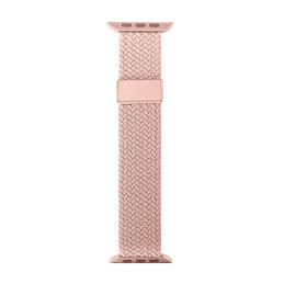 Puro Loop nailoninis dirželis Apple Watch 38 / 40 / 41 mm - rožinis