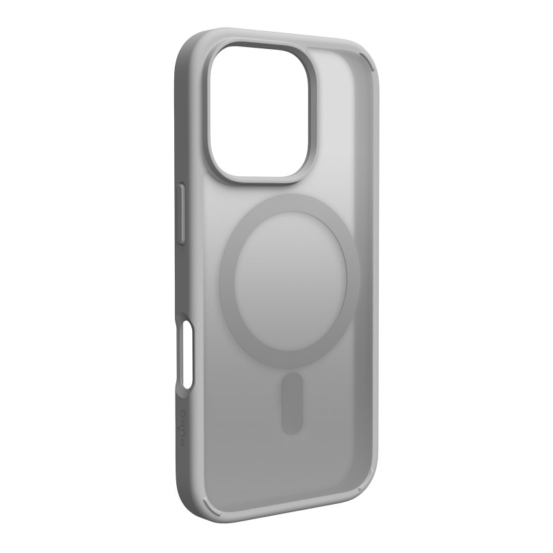 Puro Gradient MagSafe silikoninis dėklas skirtas iPhone 16 Pro - sidabrinis