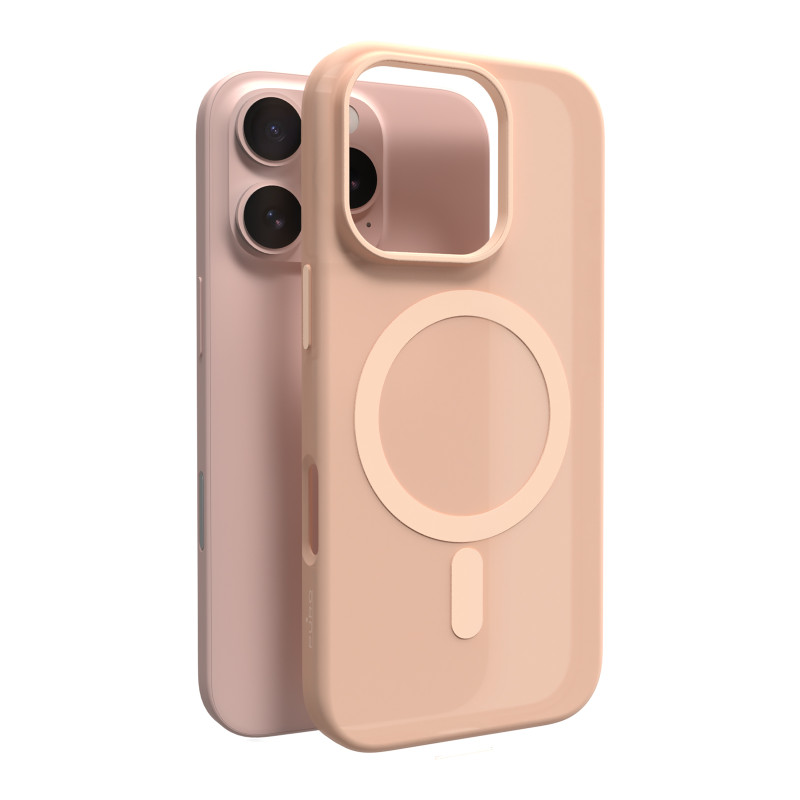 Puro Daylight MagSafe silikoninis dėklas iPhone 16 Pro - smėlio spalvos