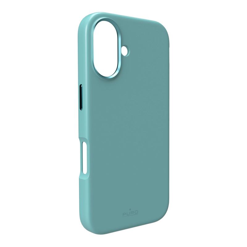Puro Icon Mag Pro MagSafe silikoninis dėklas iPhone 16 - žalias
