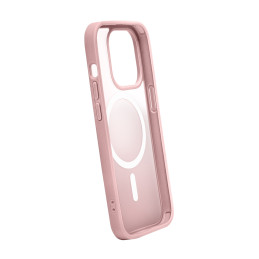 Puro Gradient MagSafe silikoninis dėklas iPhone 15 Plus - rožinis