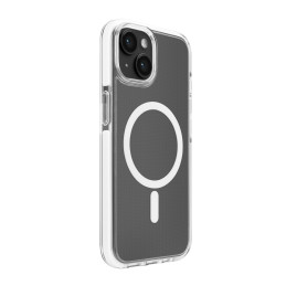 Puro Lite Mag Pro MagSafe silikoninis dėklas iPhone 15 - skaidrus