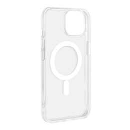 Puro Lite Mag MagSafe silikoninis dėklas iPhone 14 / 13 - skaidrus