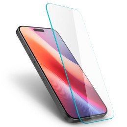 Spigen Glas.tR Plonas grūdintas stiklas, skirtas iPhone 15/ 16