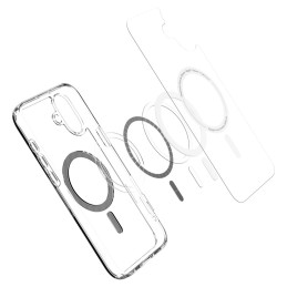 Spigen Ultra Hybrid MagSafe Carbon Fiber skirtas iPhone 16 - tamsiai pilka