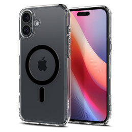 Spigen Ultra Hybrid MagSafe, skirtas iPhone 16 - juodas