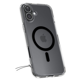 Spigen Ultra Hybrid MagSafe, skirtas iPhone 16 - juodas
