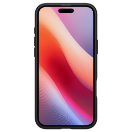 Spigen Ultra Hybrid dėklas iPhone 16 - matinė juoda
