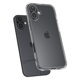 Spigen Ultra Hybrid dėklas iPhone 16 - skaidrus
