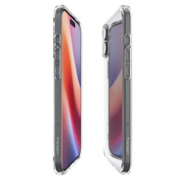 Spigen Ultra Hybrid dėklas iPhone 16 - skaidrus