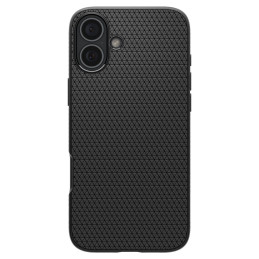 Spigen Liquid Air dėklas iPhone 16 - juodas