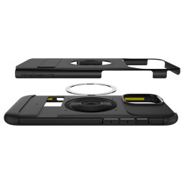 Spigen Slim Armor MagSafe dėklas iPhone 16 Pro - juodas