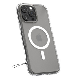 Spigen Ultra Hybrid Mag dėklas su MagSafe iPhone 16 Pro - skaidrus