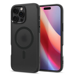 Spigen Ultra Hybrid Mag dėklas su MagSafe, skirtas iPhone 16 Pro - juodas