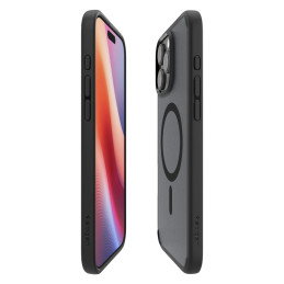 Spigen Ultra Hybrid Mag dėklas su MagSafe, skirtas iPhone 16 Pro - juodas