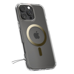 Spigen Ultra Hybrid Mag dėklas su MagSafe iPhone 16 Pro - auksinis