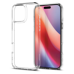Spigen Ultra Hybrid dėklas iPhone 16 Pro - skaidrus