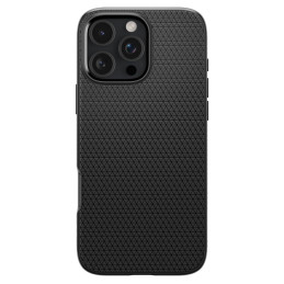 Spigen Liquid Air dėklas iPhone 16 Pro - juodas