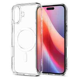 Spigen Ultra Hybrid Mag dėklas su MagSafe iPhone 16 Plus - baltas