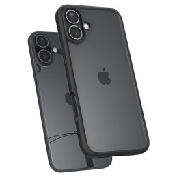 Spigen Ultra Hybrid dėklas skirtas iPhone 16 Plus - matinė juoda