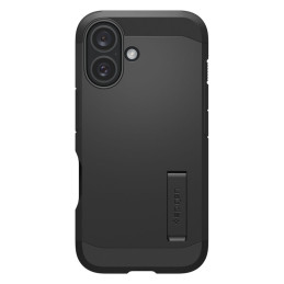 Spigen Tough Armor MagSafe dėklas su stovu iPhone 16 Plus - juodas