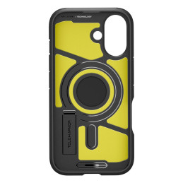 Spigen Tough Armor MagSafe dėklas su stovu iPhone 16 Plus - juodas