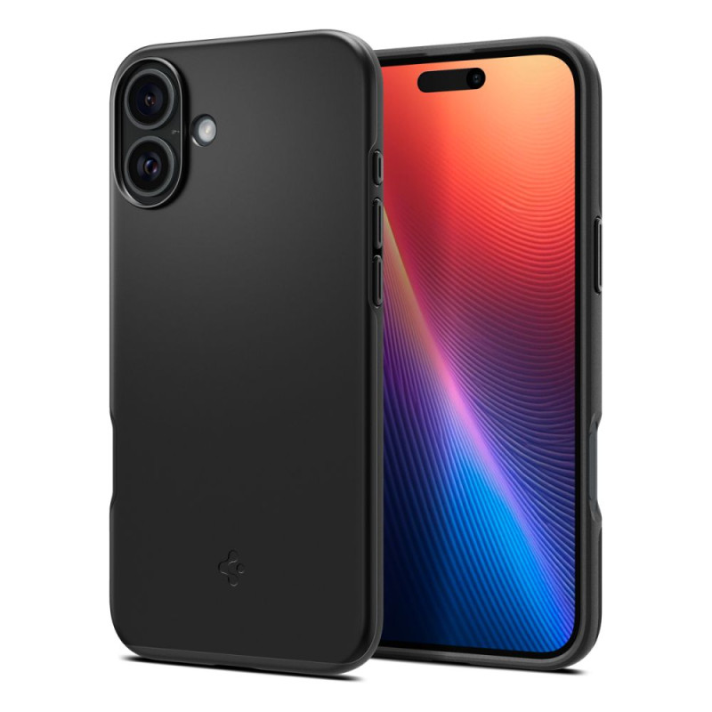 Spigen Thin Fit MagSafe dėklas iPhone 16 Plus - juodas