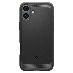 Spigen Rugged Armor MagSafe dėklas iPhone 16 Plus - juodas