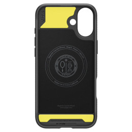 Spigen Rugged Armor MagSafe dėklas iPhone 16 Plus - juodas