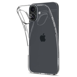 Spigen Liquid Crystal dėklas iPhone 16 Plus - skaidrus