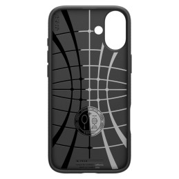 Spigen Liquid Air dėklas iPhone 16 Plus - juodas