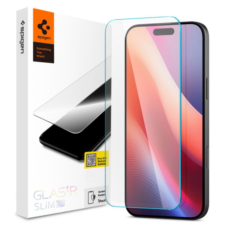 Spigen Glas.tR Plonas grūdintas stiklas, skirtas iPhone 16 Pro Max