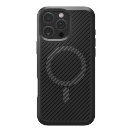 Spigen Core Armor Mag dėklas su MagSafe, skirtas iPhone 16 Pro Max - matinė juoda