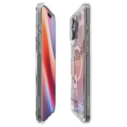 Spigen Ultra Hybrid Mag dėklas su MagSafe Zero One, skirtas iPhone 16 Pro Max - titanas
