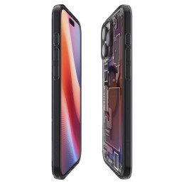 Spigen Ultra Hybrid Mag dėklas su MagSafe Zero One, skirtas iPhone 16 Pro Max - tamsiai pilkas