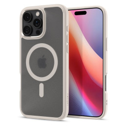 Spigen Ultra Hybrid Mag dėklas su MagSafe, skirtas iPhone 16 Pro Max - titanas