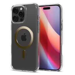 Spigen Ultra Hybrid Mag dėklas su MagSafe iPhone 16 Pro Max - auksinis