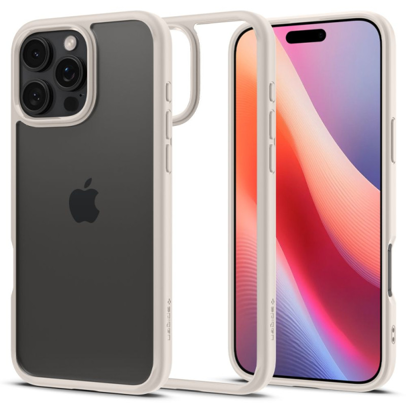 Spigen Ultra Hybrid dėklas iPhone 16 Pro Max - titanas