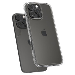 Spigen Ultra Hybrid dėklas, skirtas iPhone 16 Pro Max - skaidrus